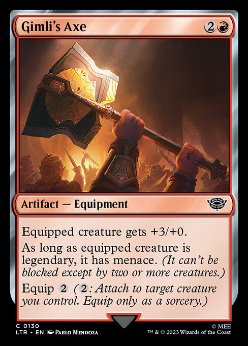 Gimli's Axe (LTR 130)