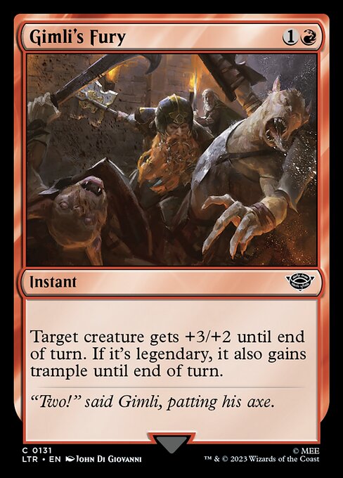 Gimli's Fury (LTR 131)