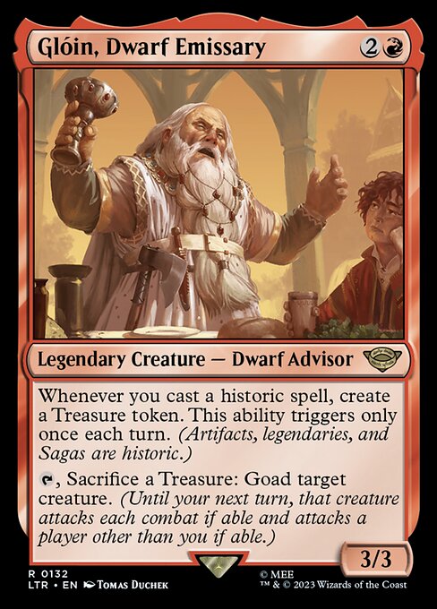 Glóin, Dwarf Emissary (LTR 132)
