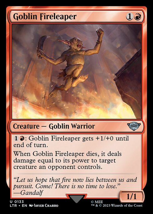 Goblin Fireleaper (LTR 133)