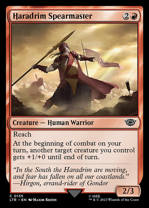 Haradrim Spearmaster (LTR 135)