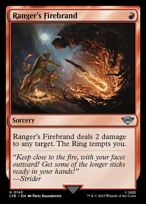 Ranger's Firebrand (LTR 143)