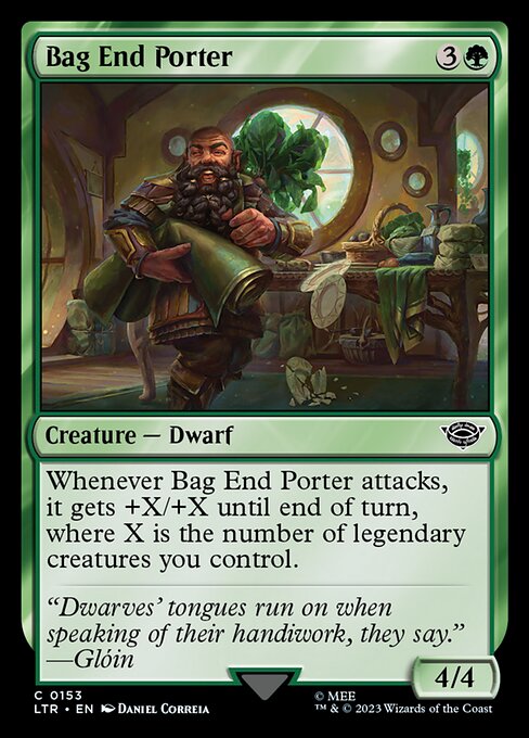 Bag End Porter (LTR 153)