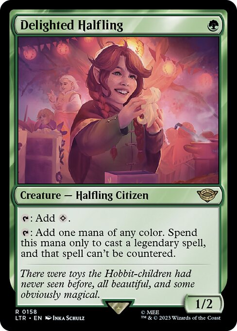 Delighted Halfling (LTR 158)