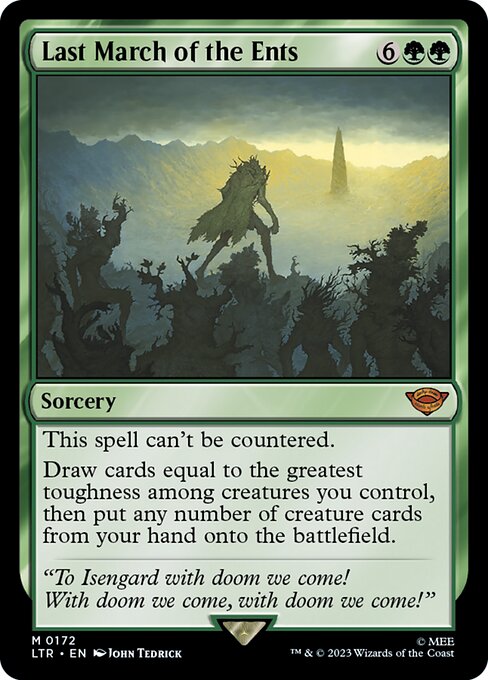 Last March of the Ents (LTR 172)