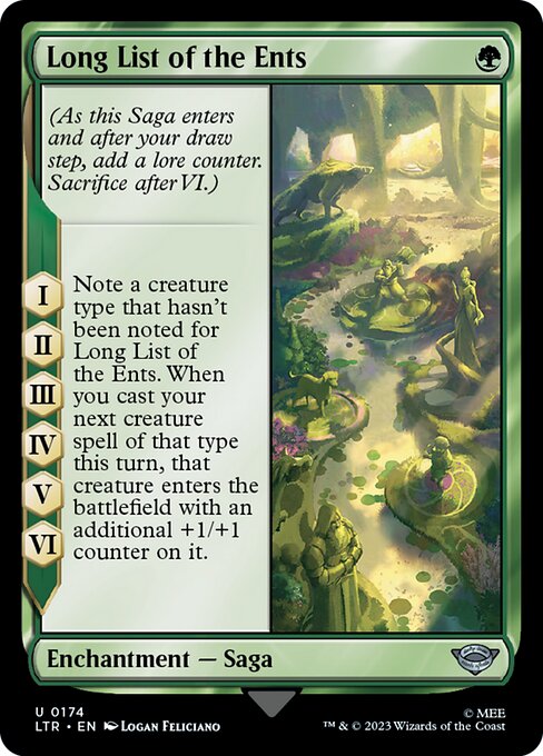 Long List of the Ents (LTR 174)