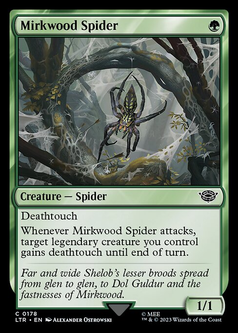 Mirkwood Spider (LTR 178)