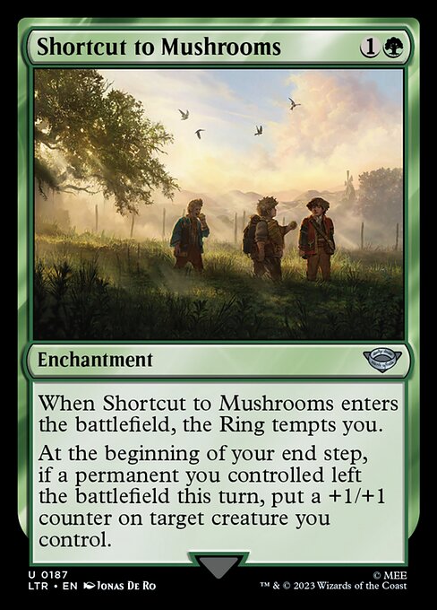 Shortcut to Mushrooms (LTR 187)