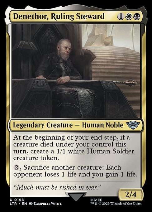 Denethor, Ruling Steward (LTR 198)
