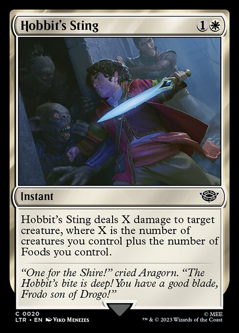 Hobbit's Sting (LTR 20)