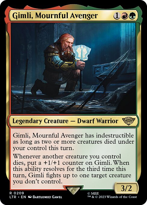 Gimli, Mournful Avenger (LTR 209)