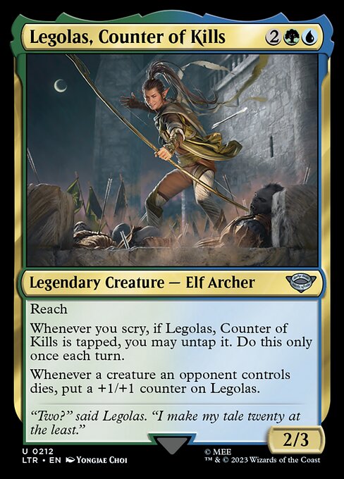 Legolas, Counter of Kills (LTR 212)