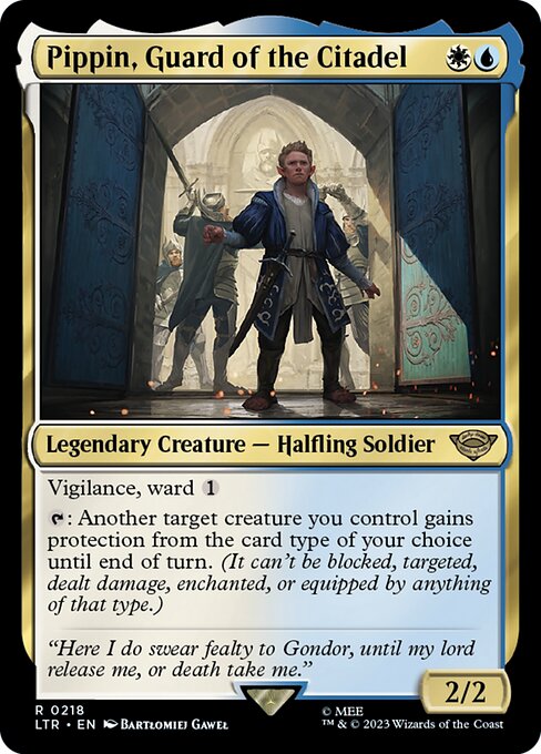 Pippin, Guard of the Citadel (LTR 218)