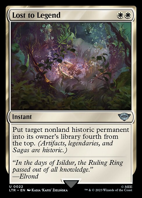 Lost to Legend (LTR 22)