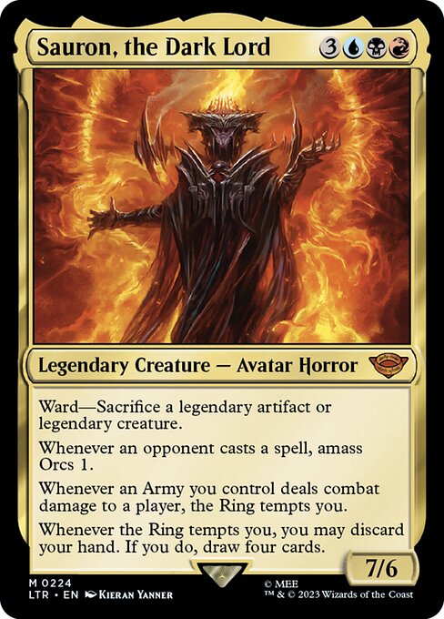 Sauron, the Dark Lord (LTR 224)