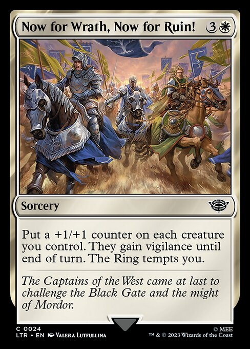 Now for Wrath, Now for Ruin! (LTR 24)