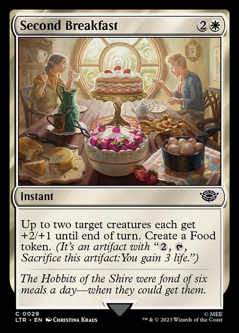 Second Breakfast (LTR 29)