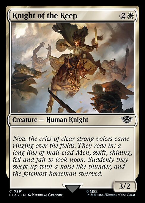 Knight of the Keep (LTR 291)