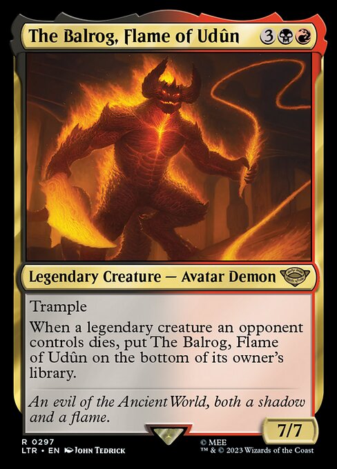The Balrog, Flame of Udûn (LTR 297)