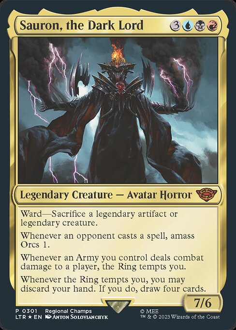 Sauron, the Dark Lord (LTR 301)