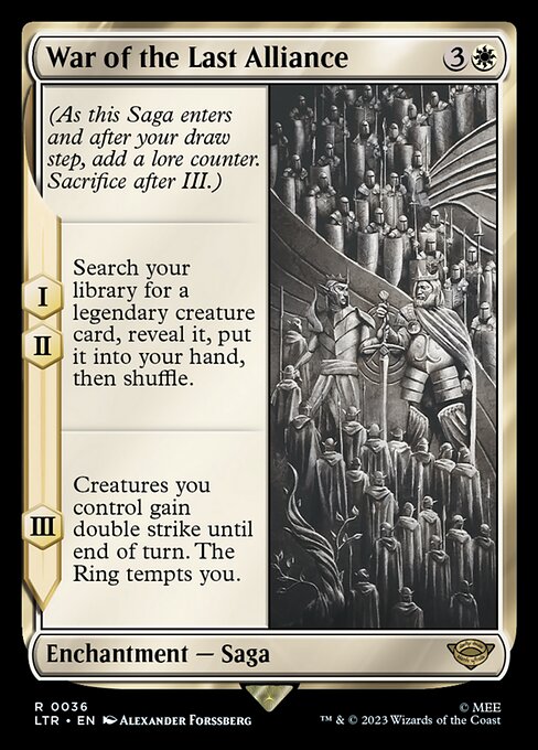 War of the Last Alliance (LTR 36)