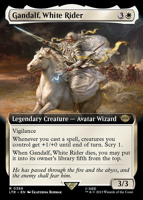 Gandalf, White Rider (LTR 389)