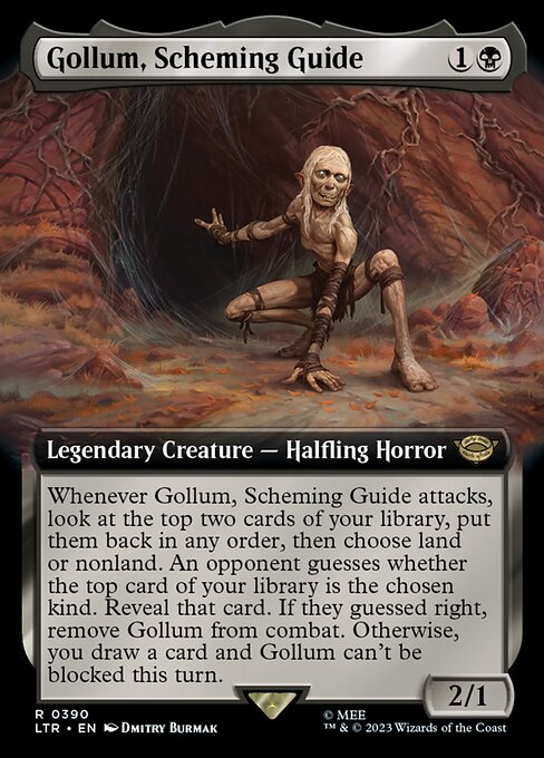 Gollum, Scheming Guide (LTR 390)