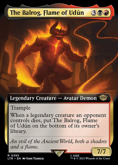 The Balrog, Flame of Udûn (LTR 395)