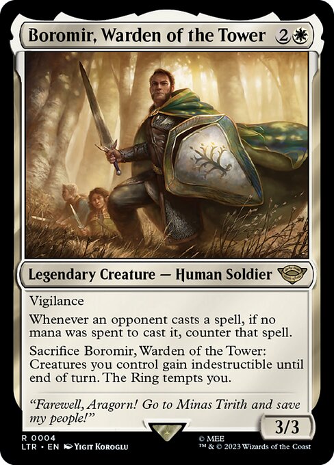 Boromir, Warden of the Tower (LTR 4)
