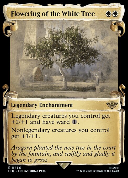 Flowering of the White Tree (LTR 466)