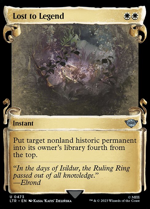 Lost to Legend (LTR 473)