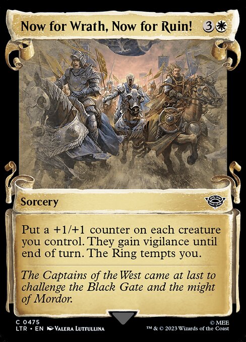 Now for Wrath, Now for Ruin! (LTR 475)