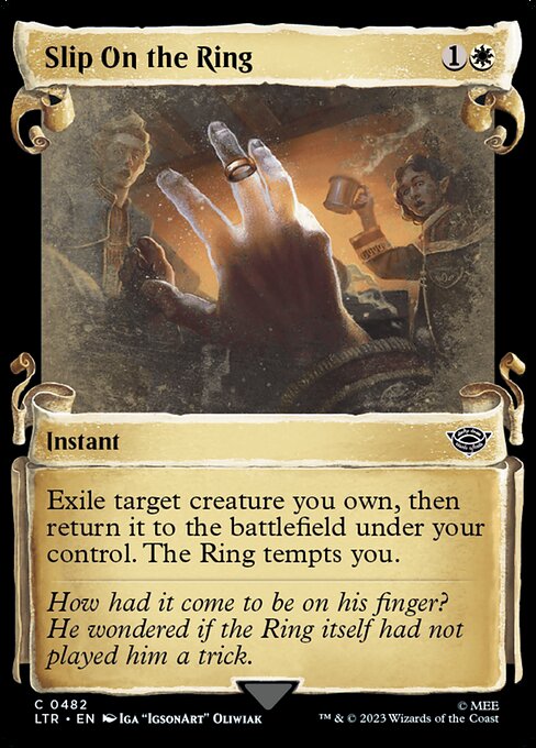 Slip On the Ring (LTR 482)