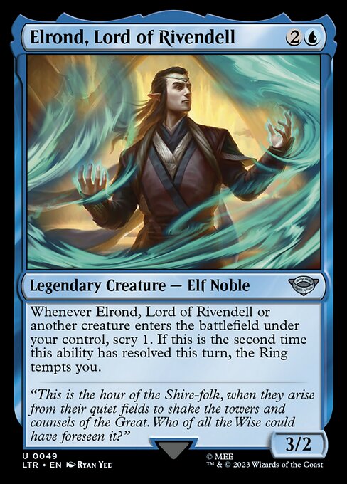 Elrond, Lord of Rivendell (LTR 49)