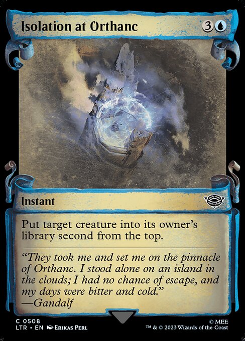 Isolation at Orthanc (LTR 508)