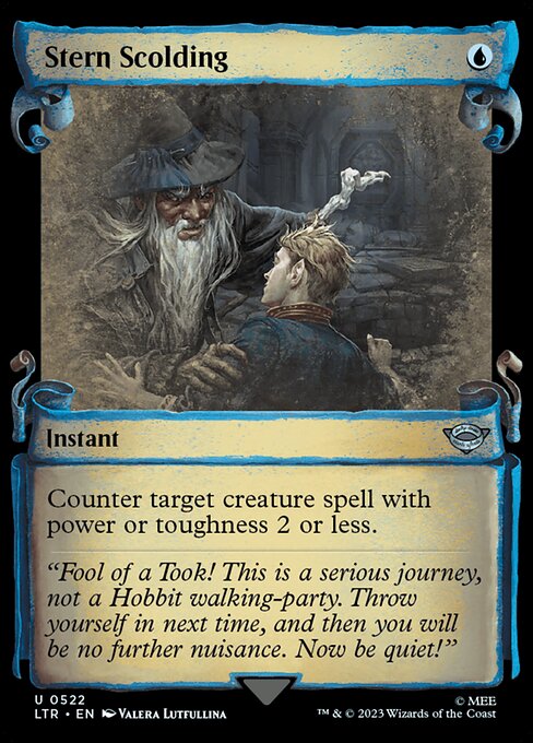 Stern Scolding (LTR 522)