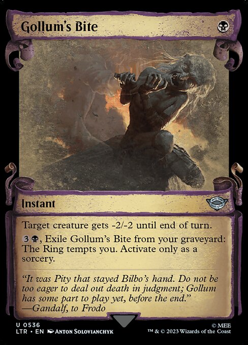 Gollum's Bite (LTR 536)