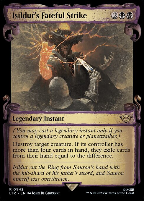 Isildur's Fateful Strike (LTR 542)