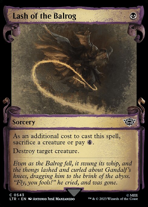Lash of the Balrog (LTR 543)