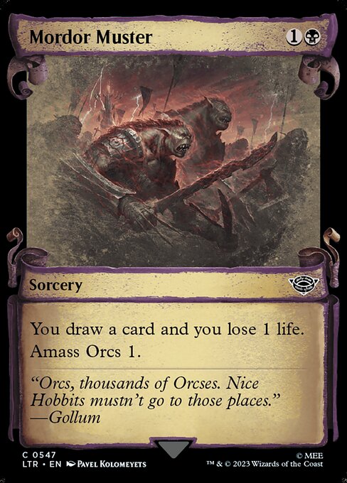 Mordor Muster (LTR 547)
