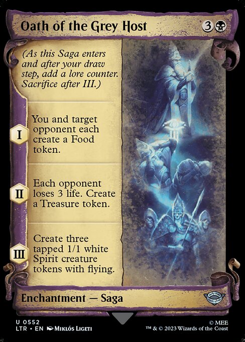 Oath of the Grey Host (LTR 552)