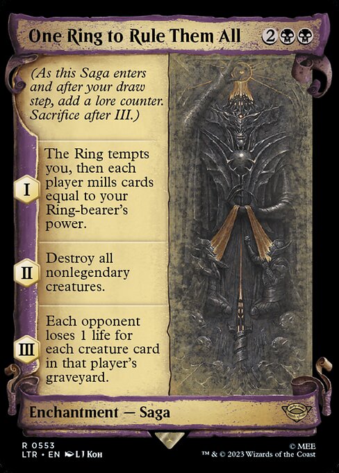 One Ring to Rule Them All (LTR 553)