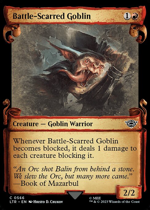 Battle-Scarred Goblin (LTR 566)