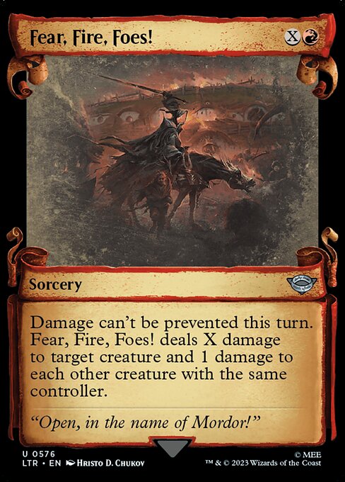 Fear, Fire, Foes! (LTR 576)