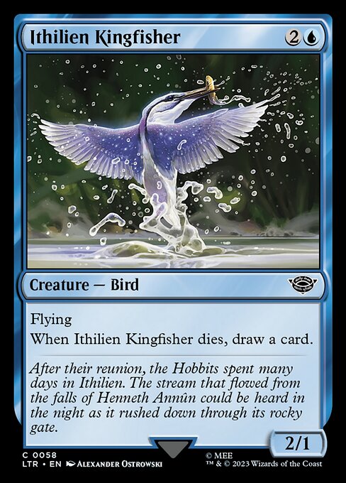 Ithilien Kingfisher (LTR 58)