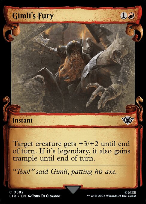 Gimli's Fury (LTR 582)