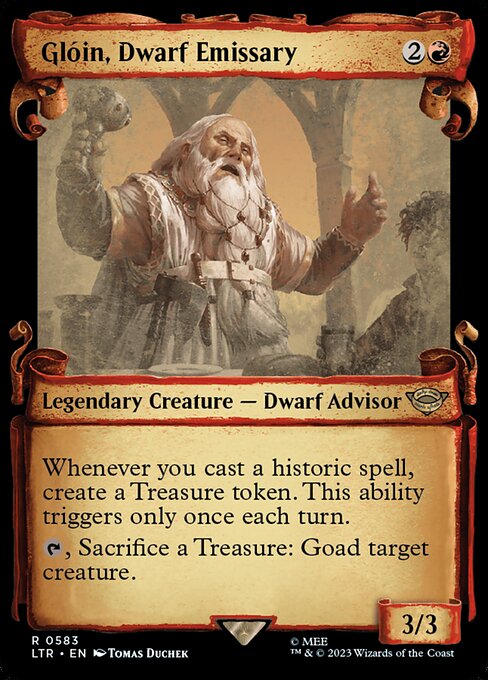 Glóin, Dwarf Emissary (LTR 583)