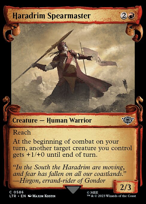 Haradrim Spearmaster (LTR 586)