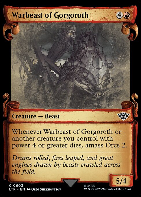 Warbeast of Gorgoroth (LTR 603)