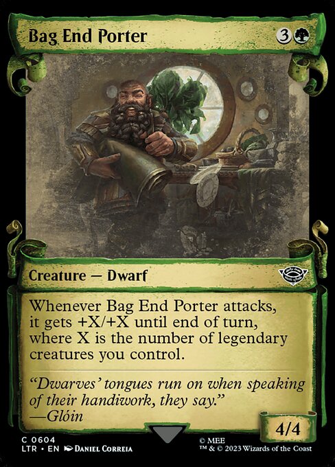 Bag End Porter (LTR 604)